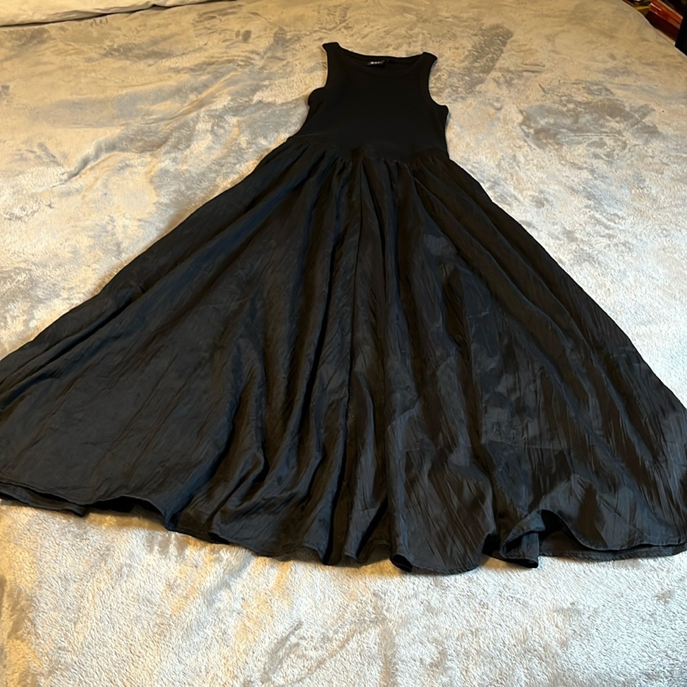 GAP Black Halter Maxi Sundress for Cocktail